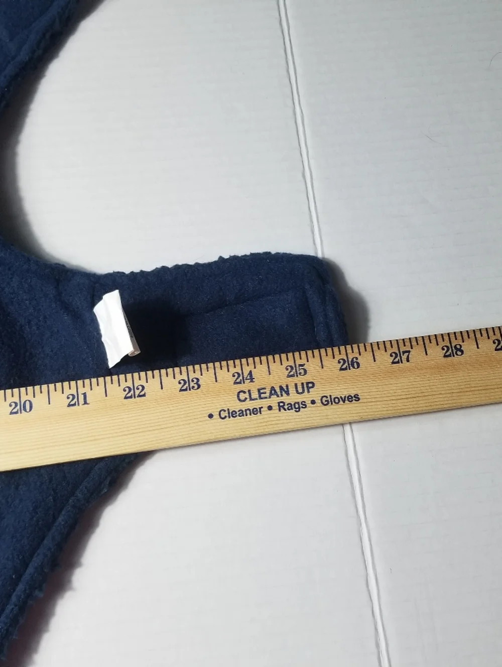DOG BLUE SHERPA HOODIE COAT WITH EARS SIZE LARGE (RUNS SMALLER)